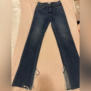 Pistola high rise dark jeans